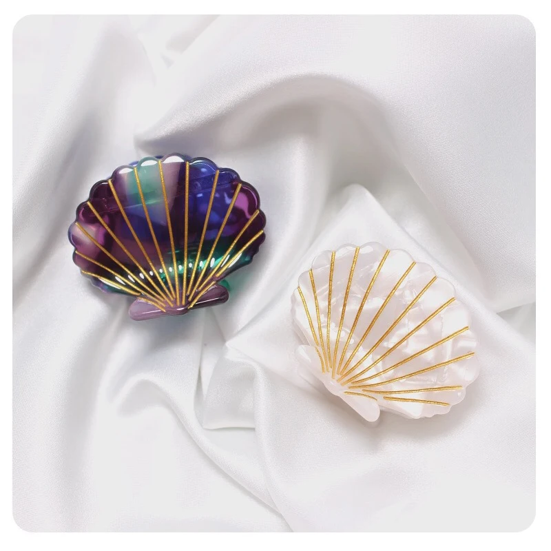 Новинка 2019 года модные женские заколки в Корейском стиле для волос из ацетата и