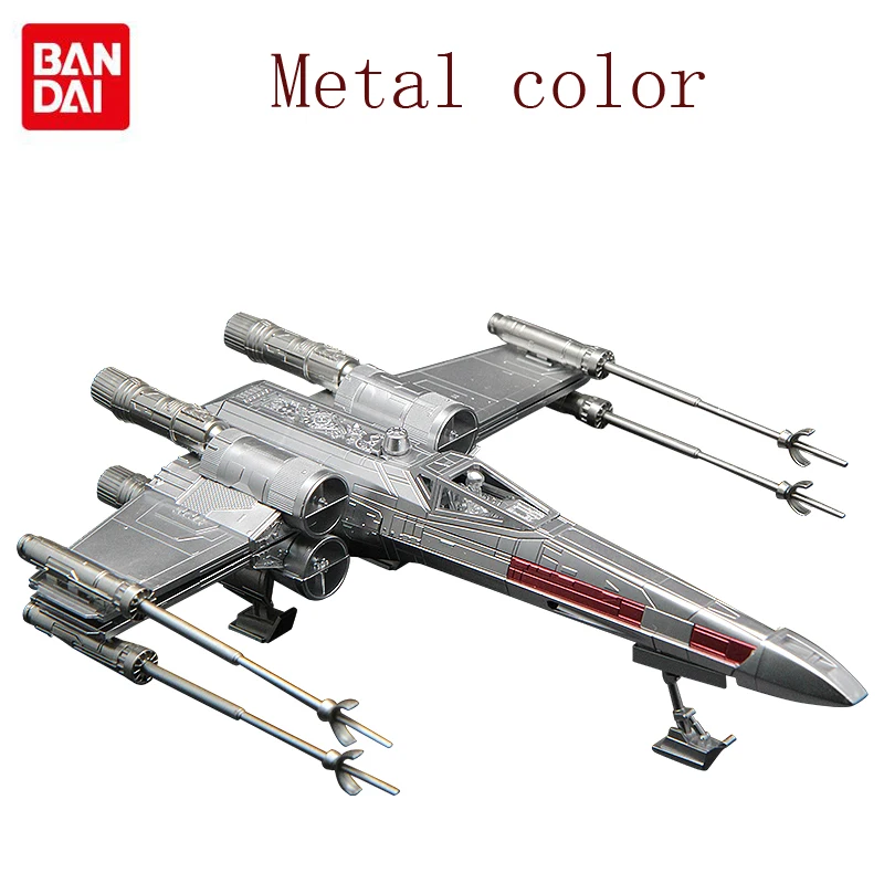 

Bandai Звездные войны Серия металлических цветов 1/72 X-Wing истребитель мандалор детские игрушки для мальчиков подарки модельные игрушки подарок...