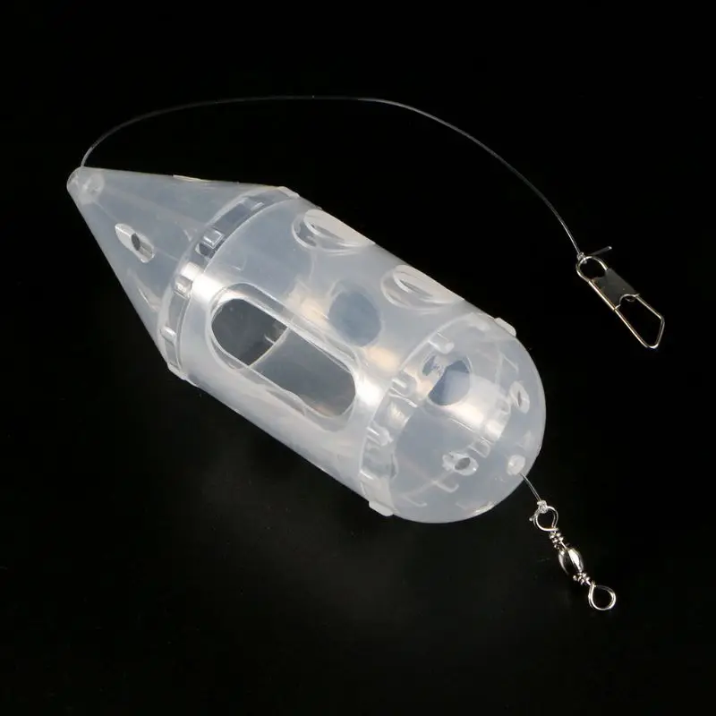 

1PC New Small Bait Cage Fishing Trap Basket Feeder Holder Catcher For Angler R58B