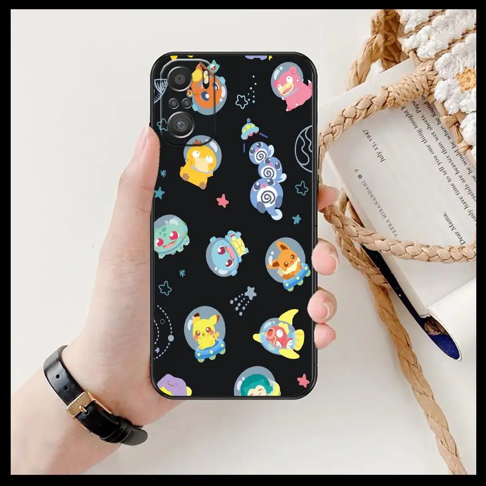 hd pokemon for xiaomi redmi note 10s 10 9t 9s 9 8t 8 7s 7 6 5a 5 pro max soft black phone case free global shipping
