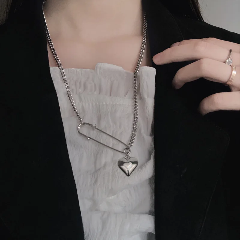 Ожерелье с подвеской в виде медведя кролика сердца | Украшения и аксессуары