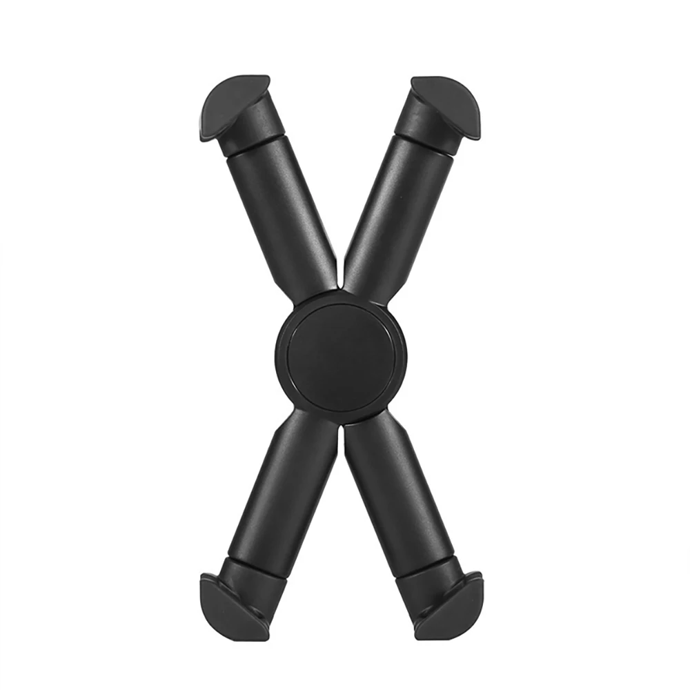 black Держатель для телефона на руль для Xiaomi M365 Электрический скутер для Ninebot Es1 Es2 Es4 Kickscooter 360 Вращающийся держатель для телефона - Цвет: black