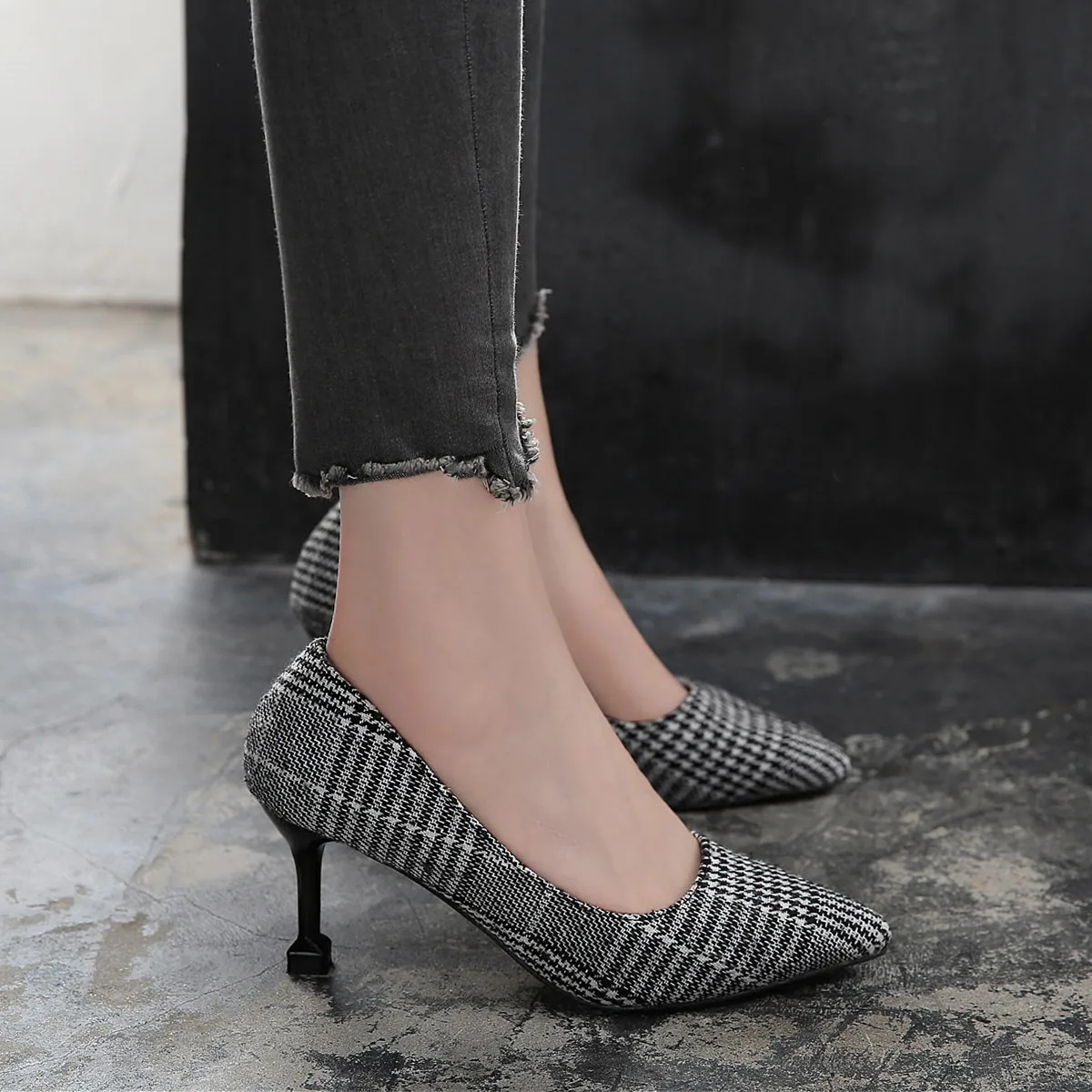 Офисная обувь для женщин Новое поступление 2019 женские туфли-лодочки вечерняя