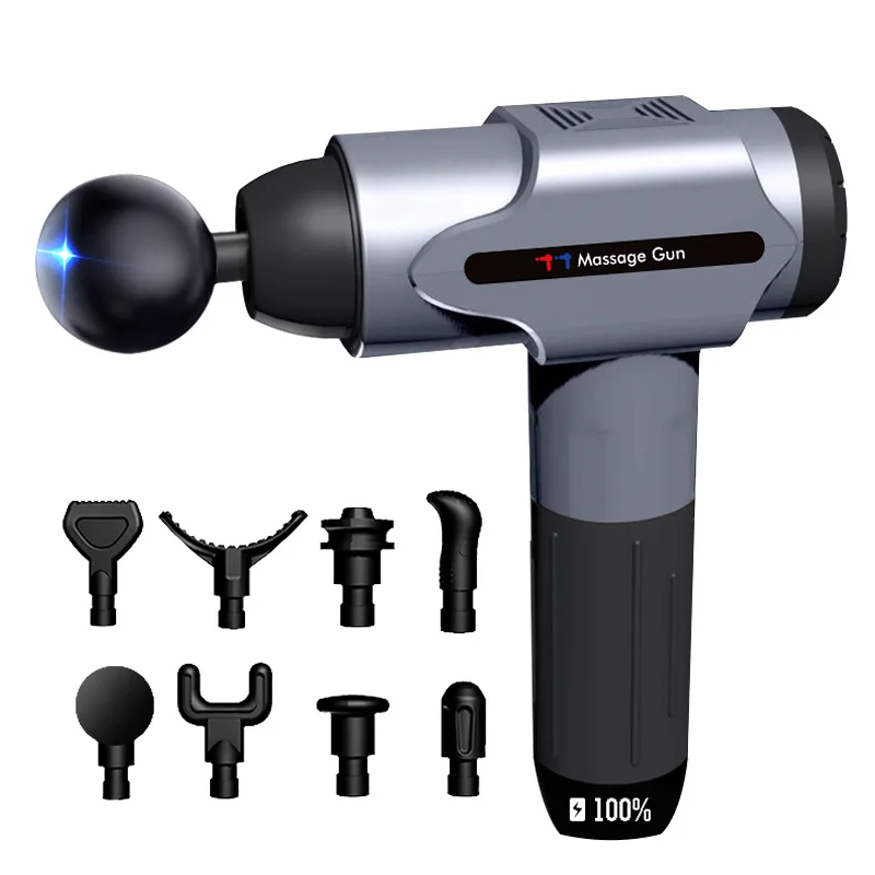 

Massage Gun Fascia Gun Deep Muscle Relax Massage Electric Massager Fitness Equipment Noise Reduction Design For Male Female