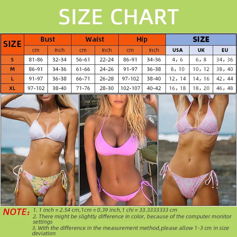 

2020 Sexy Women Bikini Set Brazilian Swimsuit Push-up Bra Two Piece Swim Suit Swimwear Beachwear Bathing Maillot De Bain Femme