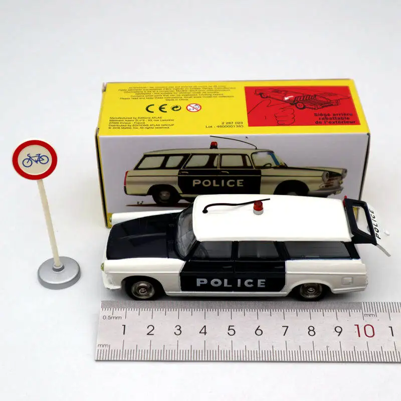 1/43 Атлас Dinky игрушки 1429 для BREAK P ~ GEOT 404 полицейские миниатюры литые модели