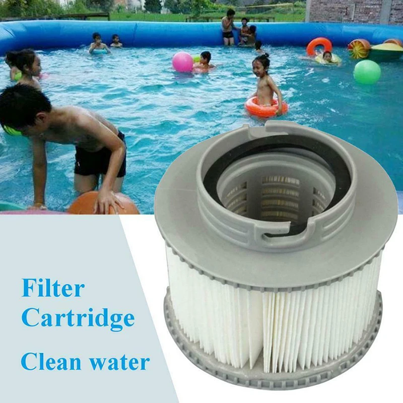 

New 1/2 Pcs Filter Cartridges Strainer Replacement Durable for MSPA Hot Tub Spas Swimming Pool XD88