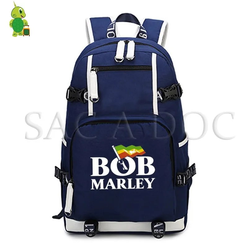 Рюкзак для ноутбука Bob Marley One Love модные школьные ранцы девочек и мальчиков