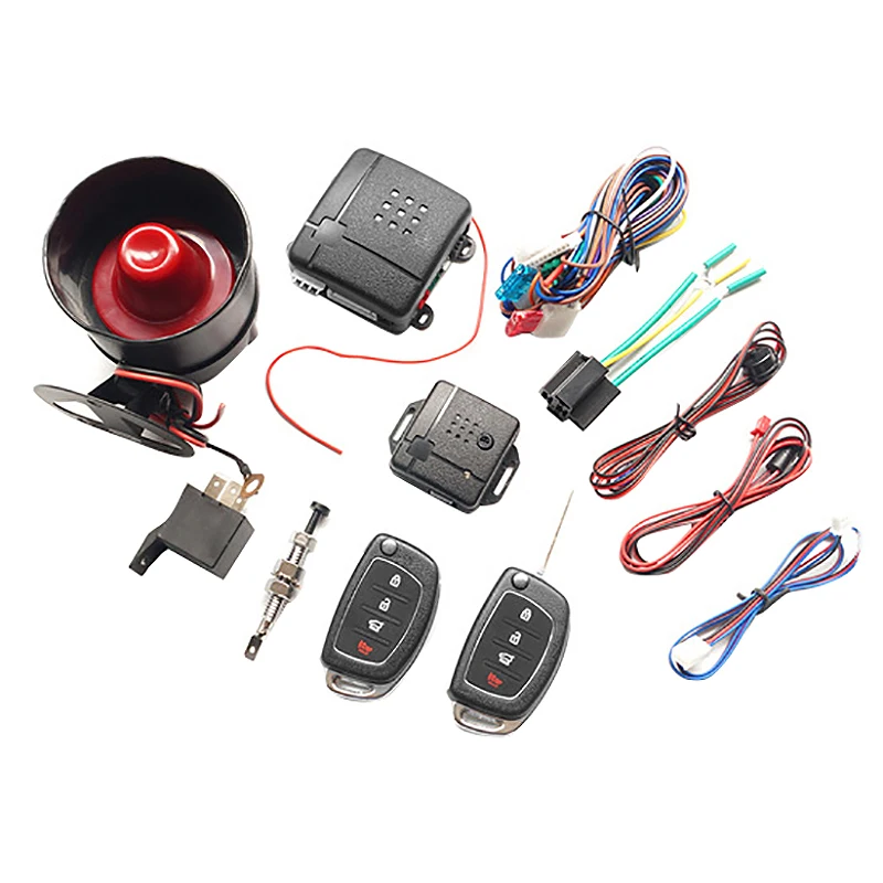 Универсальная односторонняя Автомобильная сигнализация система защиты