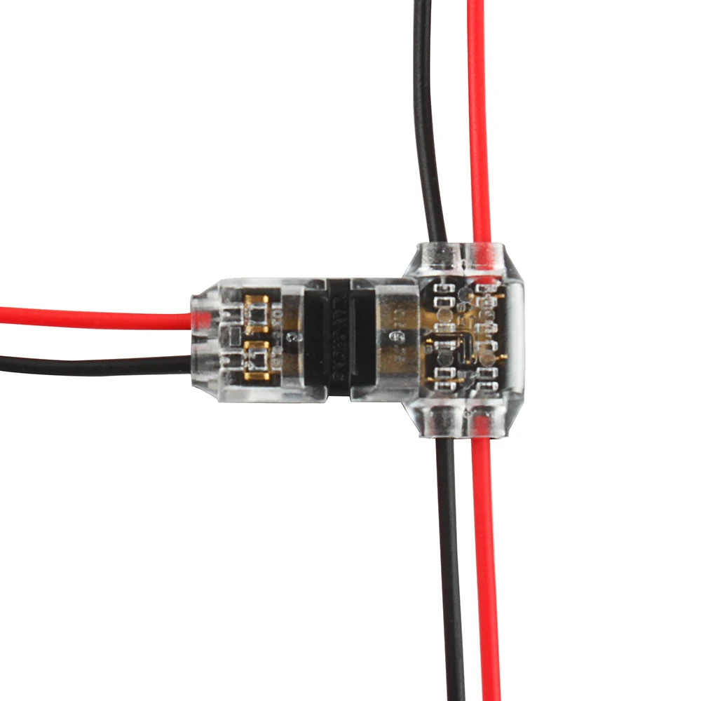 

5/10pcs I/T type 1pin 2pin Quick Splice Scotch Lock Wire Connector for Terminals Crimp Wiring LED Strip Car Audio Cable 22-18AWG
