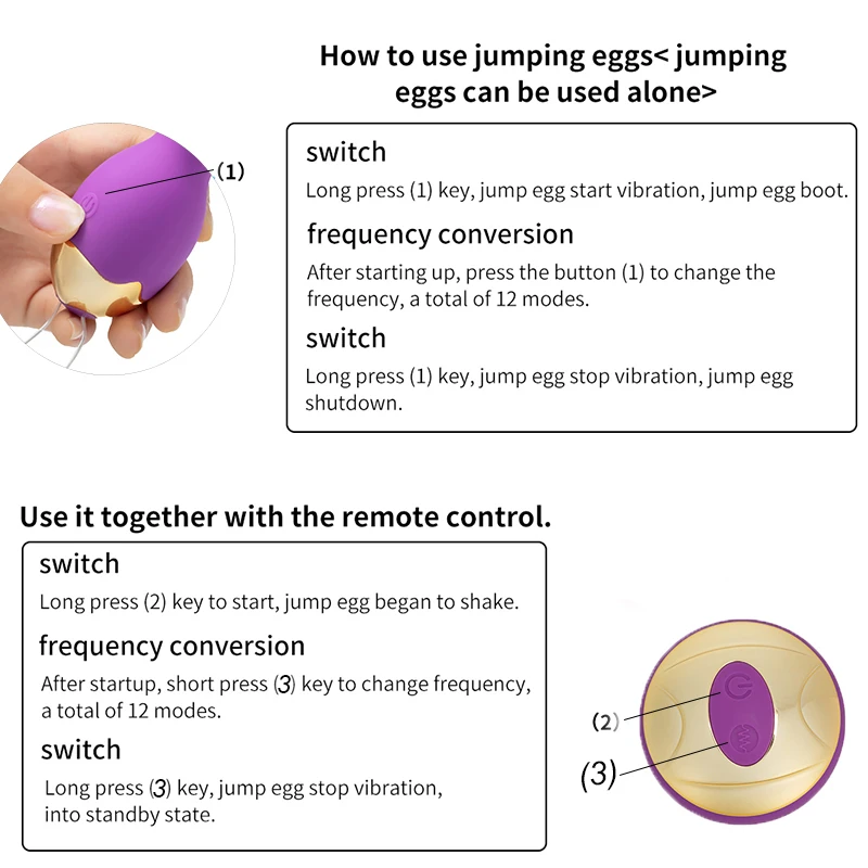 Вибратор пуля с пультом дистанционного управления для стимуляции точки G носимые
