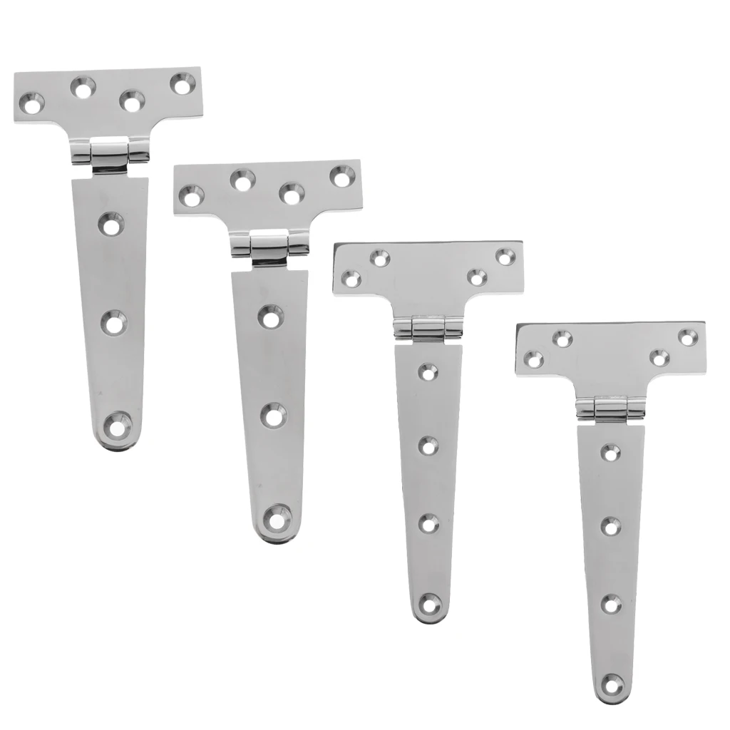 4x дверь сарай прицеп ворота ремень т петля сверхмощная морская фурнитура 316