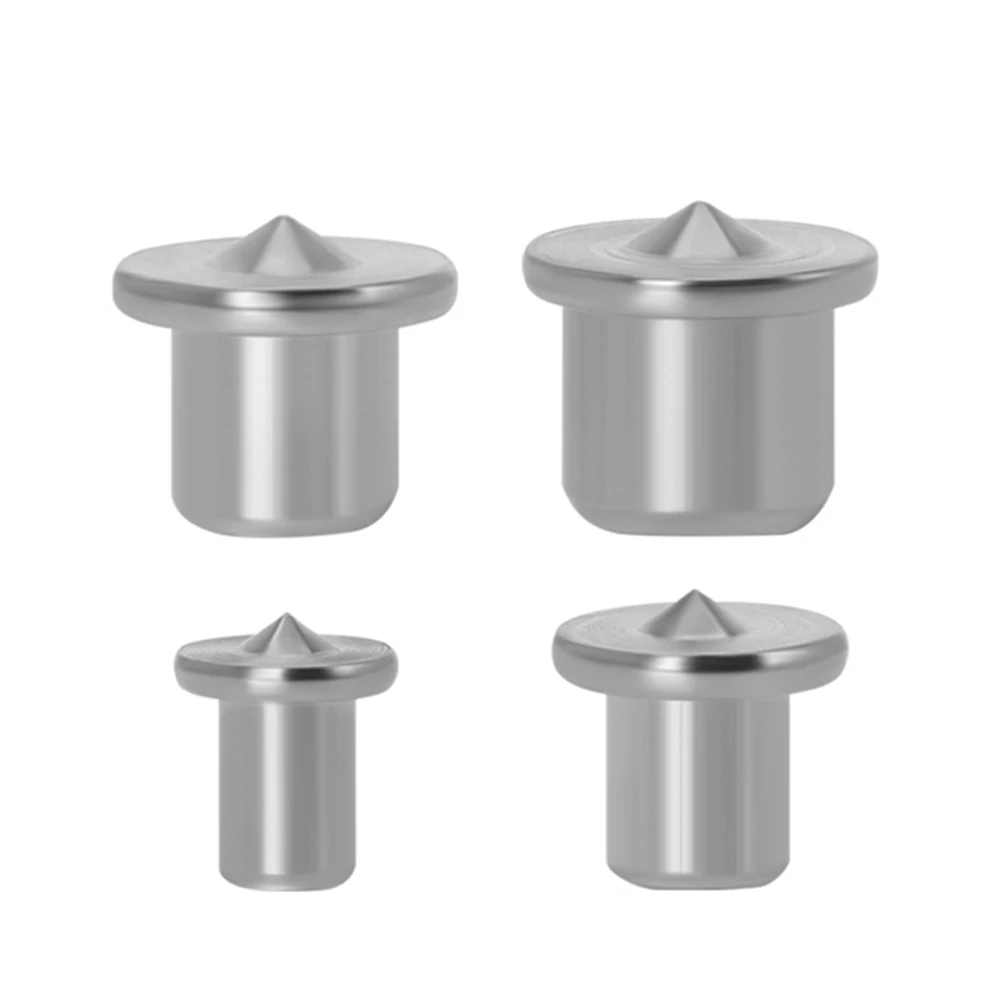 

4PCS Furniture Positioning Carpentry Log Solid Dowel Tips Round Log Pin DIY Locator Wooden Pin Center Point Punching Accessories