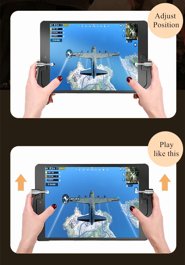 Игровой контроллер PUBG для Ipad джойстик триггер геймпад Android Winex|Геймпады| |