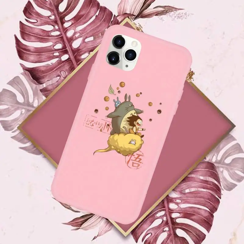 

Spirited Away case for airpods Phone Case Candy Color for iPhone 6 7 8 11 12 s mini pro X XS XR MAX Plus