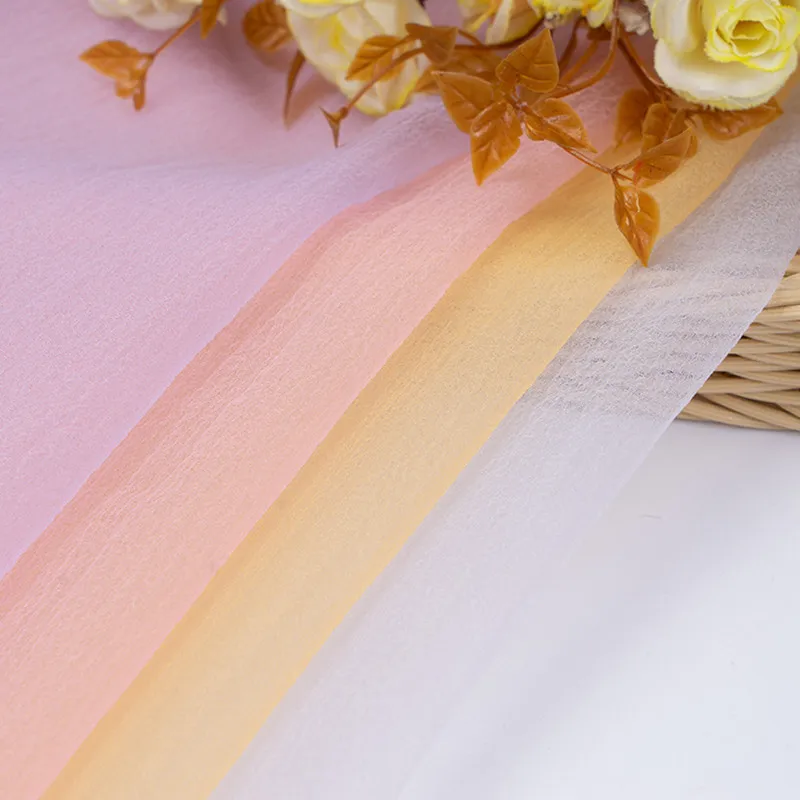 1. 5mx2m ткань из органзы романтическое свадебное украшение женский фон платье