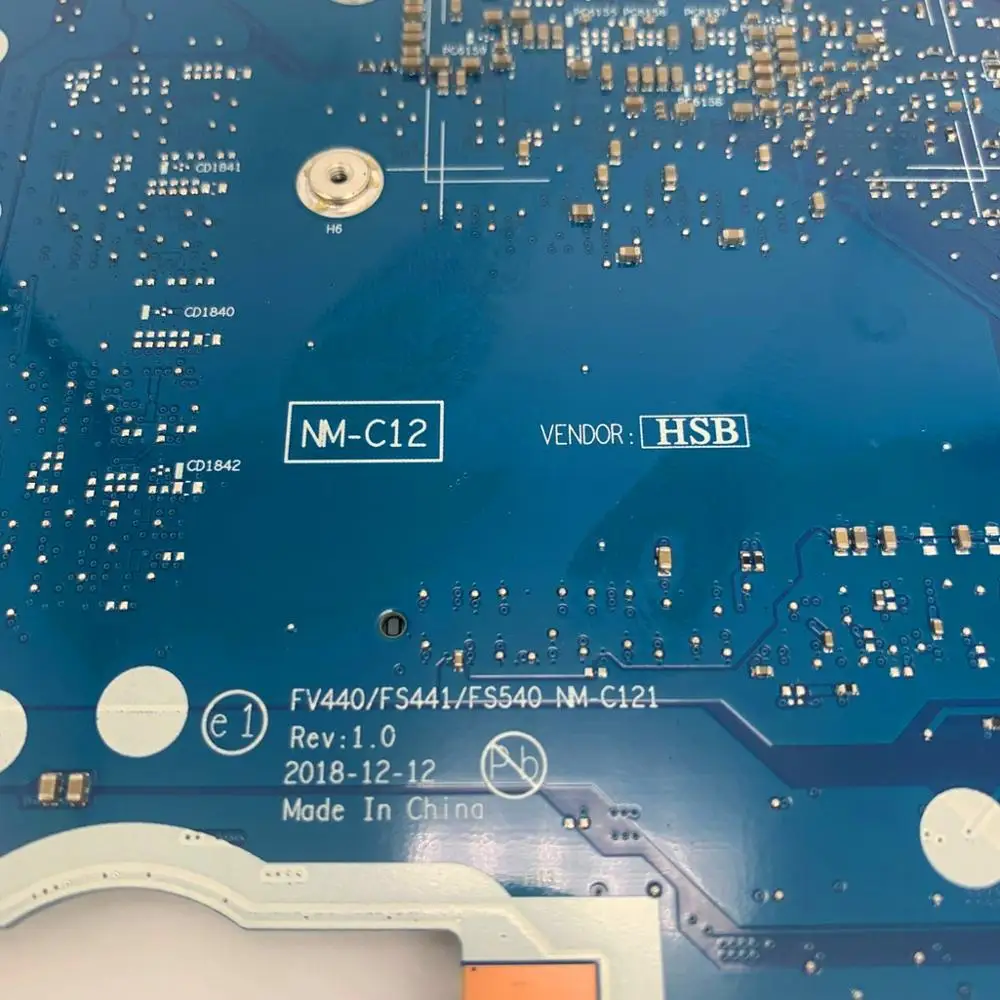 For Lenovo Ideapad S145-15IWL V15-IWL Laptop motherboard FV440 FS441 FS540 NM-C121 5020S41743 5B20S41746 With 4205U/5405U Tested |
