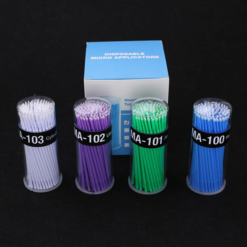 

100Pcs/Box Dental Micro Brush Disposable Materials Tooth Applicators Sticks Oral Hygiene Teeth Care THRK889
