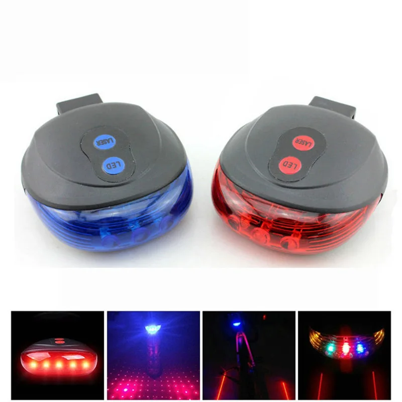 

Bicycle Taillight Bike Light LED Rear Tail Safety Warning Waterproof Cycling Portable Lights Bike Lamp Cycling Rear FlashLights