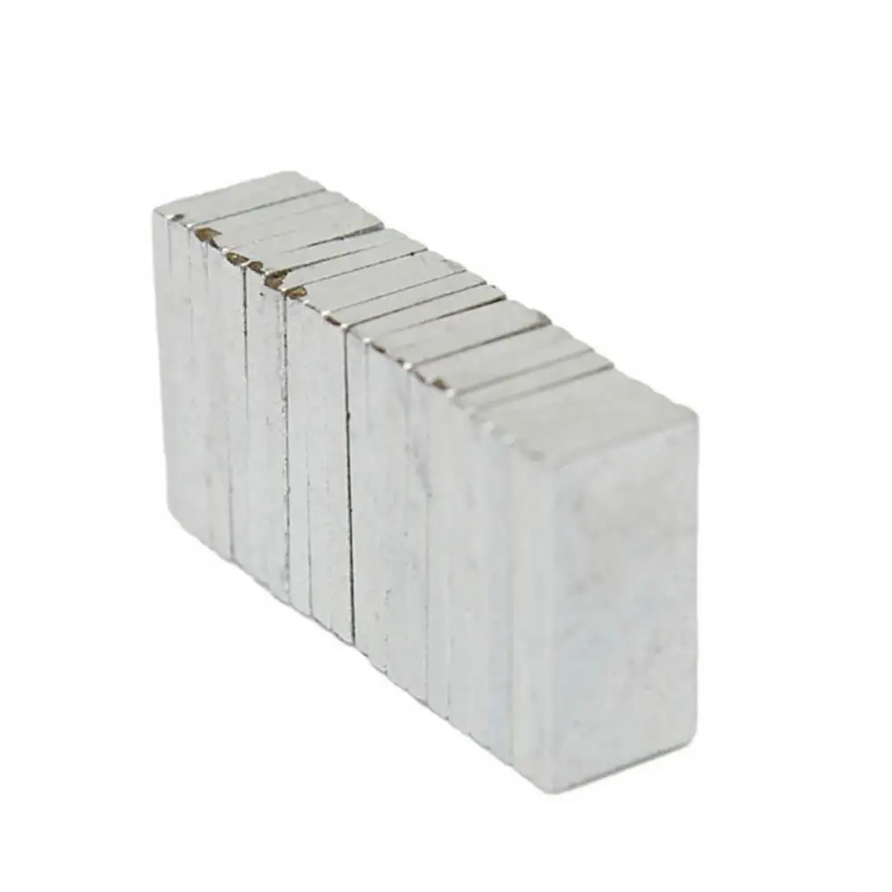 

20Pcs Durable Neodymium Magnet Rectangle Plate Magnet Multi-purpose Multi-use Rectangle Plate Magnet