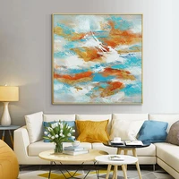 100 handpainted wall art home decor abstract oil painting colorful art pictures on canvas fashion modern abstract paintings