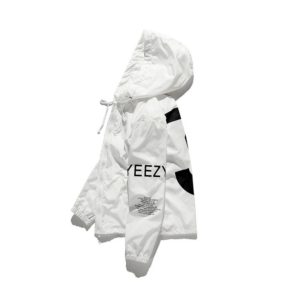 

Spring Men Windbreaker Jacket Outdoor Hooded Bomber Jacket Men Harajuku Streetwear Coats Outwear