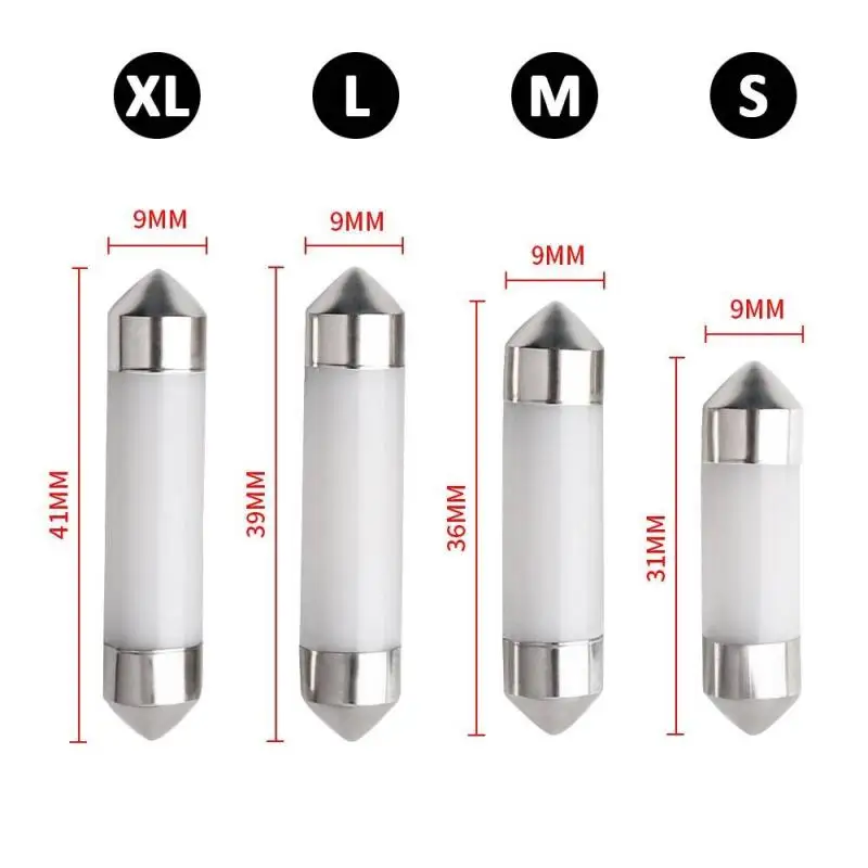 СВЕТОДИОДНЫЙ Автомобильный светильник 1 шт. 31 мм 36 39 41 C5W | Автомобили и мотоциклы