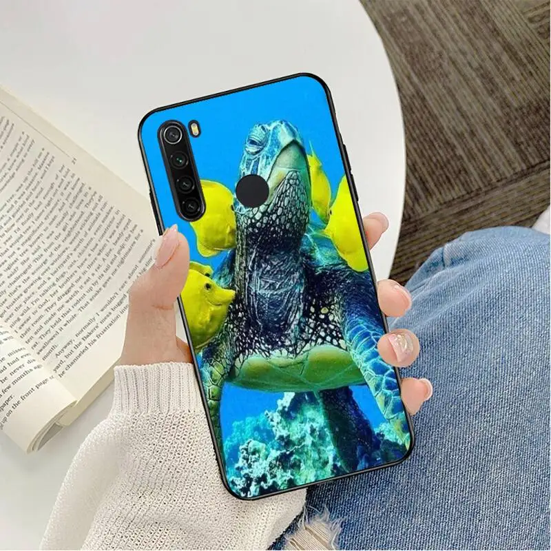

The bottom of the sea turtle Phone Case For Redmi note 8Pro 8T 9 Redmi note 6pro 7 7A 6 6A 8 5plus note 9 pro case