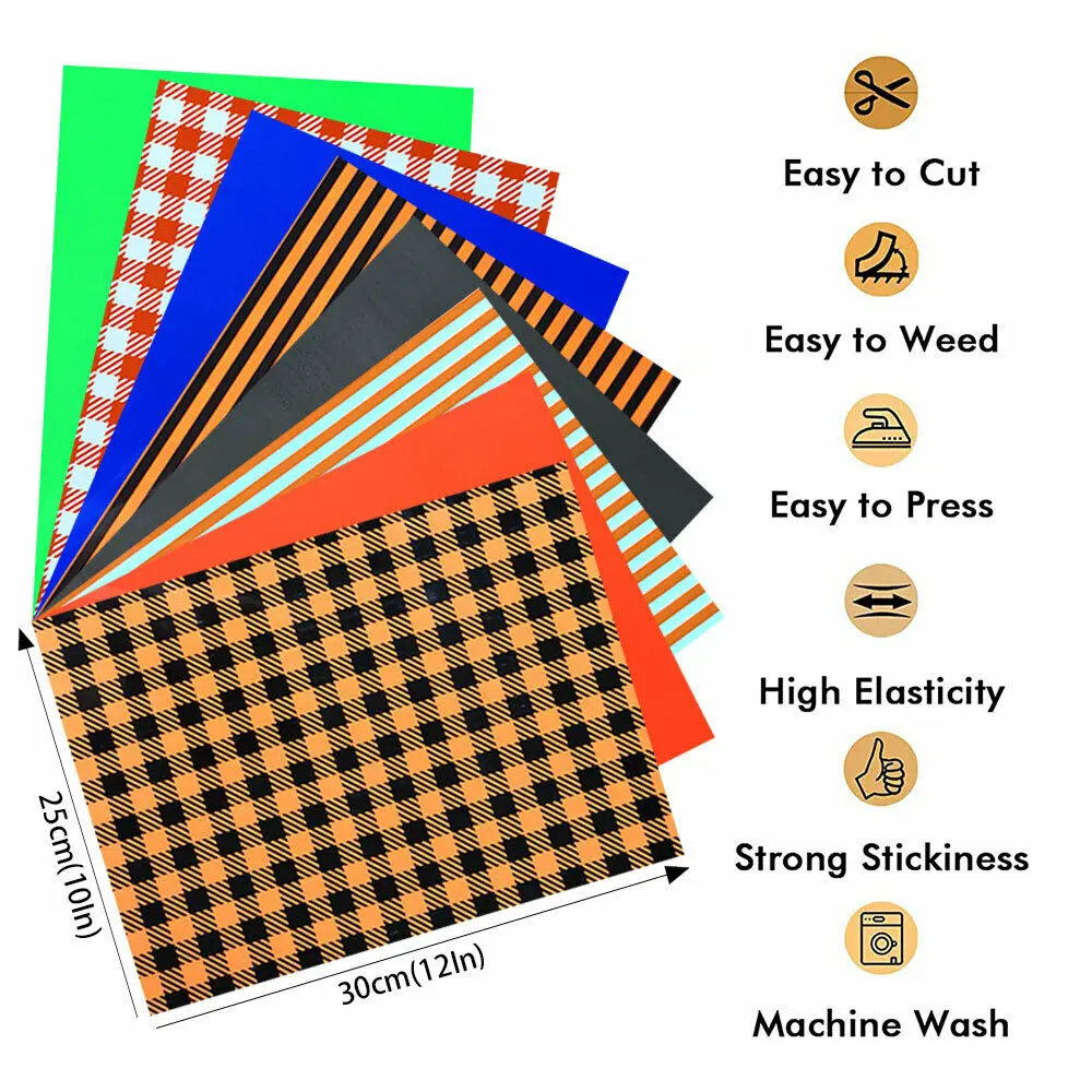 Термотрансферная Виниловая пленка 12x10 дюймов с рисунком буйвола термопресс для