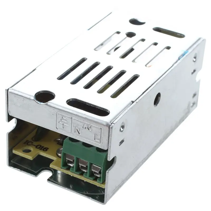 

Voltage Transformer Power Supply AC 110/220V To DC 12V 1A Silver