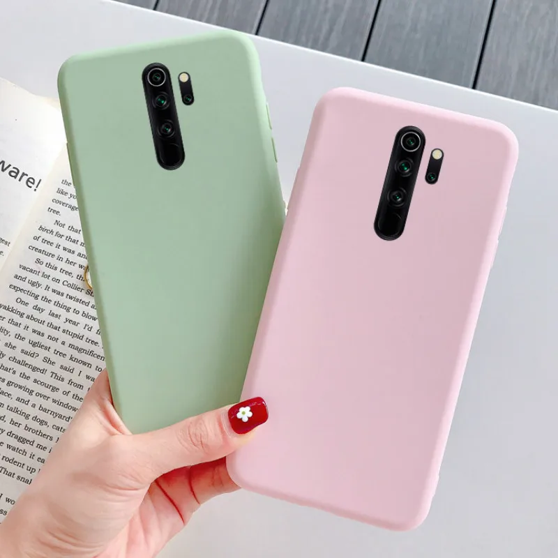 case for xiaomi redmi note 9s 9 pro max 8t 8 redmi 9 10x 8a k20 candy color matte cases for xiaomi mi note 10 lite pro 9t cover free global shipping