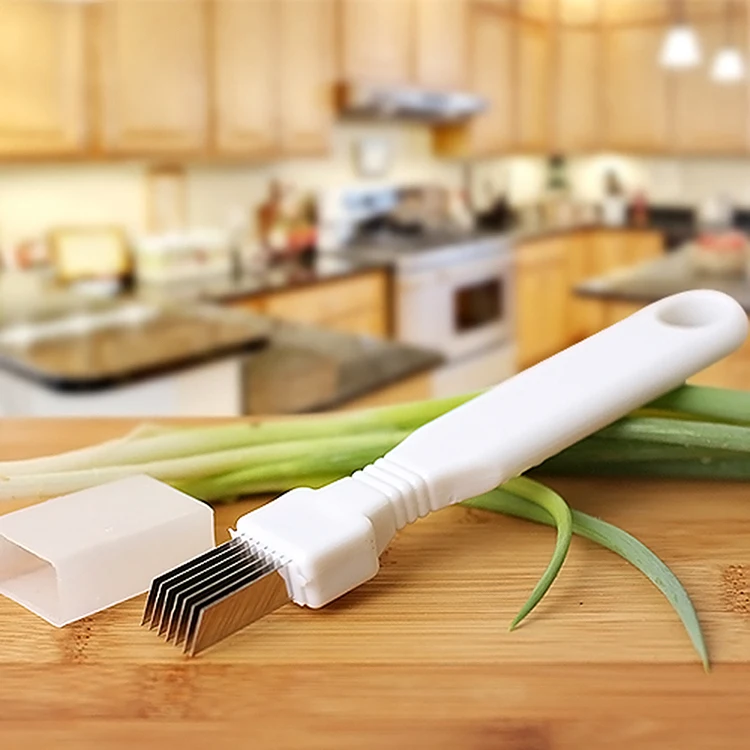 Креативные бытовые кухонные принадлежности безопасный слайсер для лука томатов