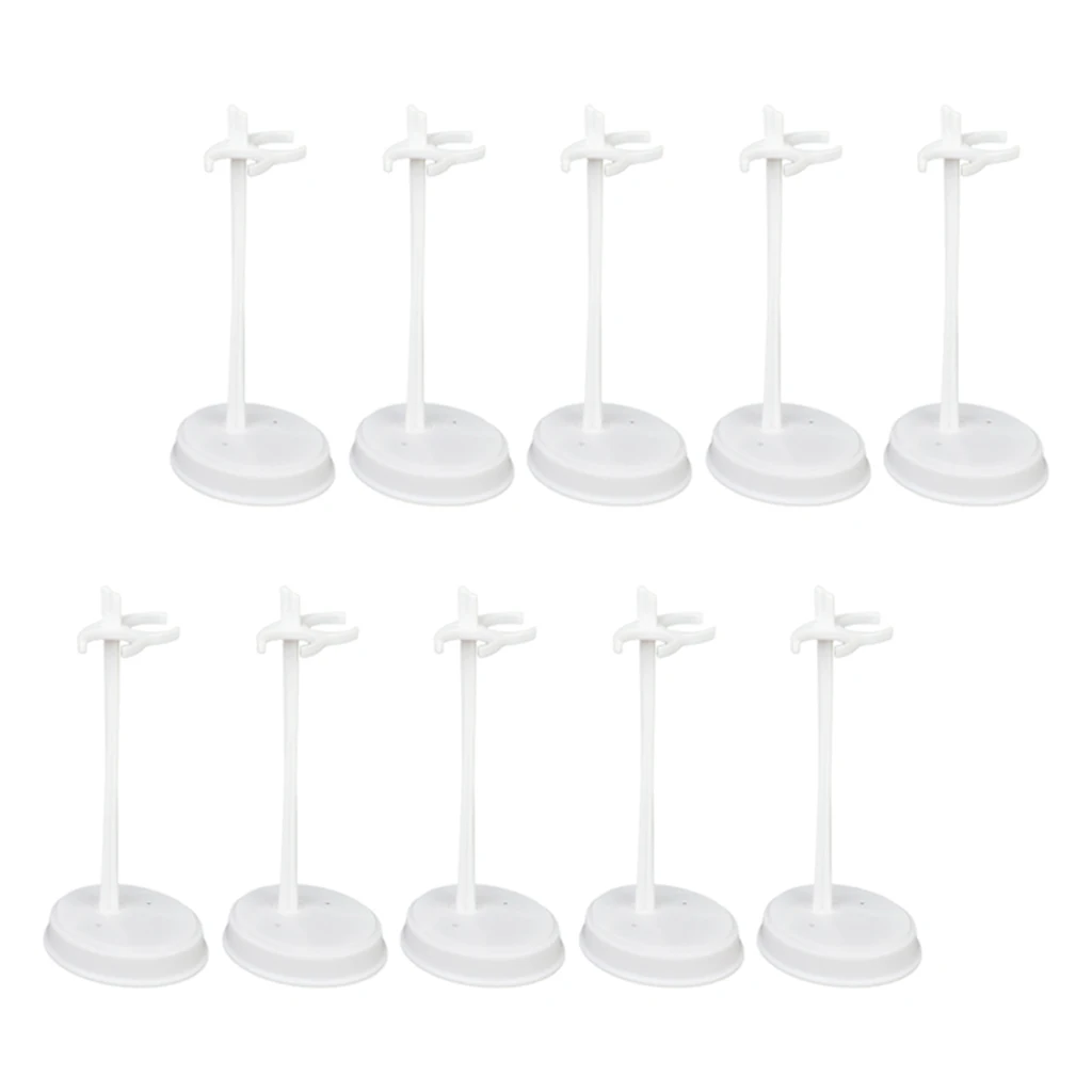

10x Display Stand Mannequin Toy Model Support Bracket for 12inch Dolls