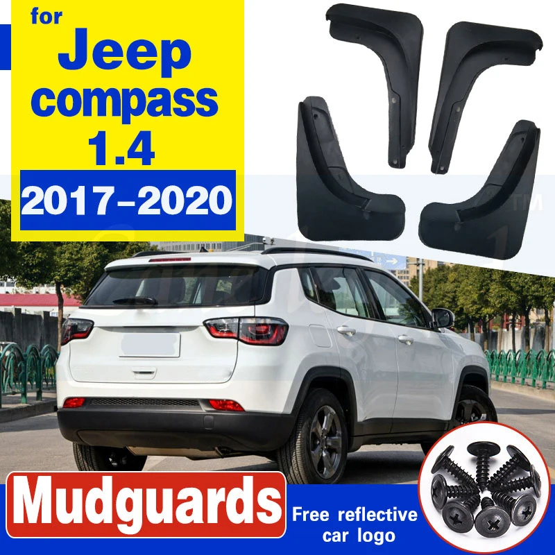 4 шт. брызговики для jeep compass 1 2017 2020|Грязезащита| |