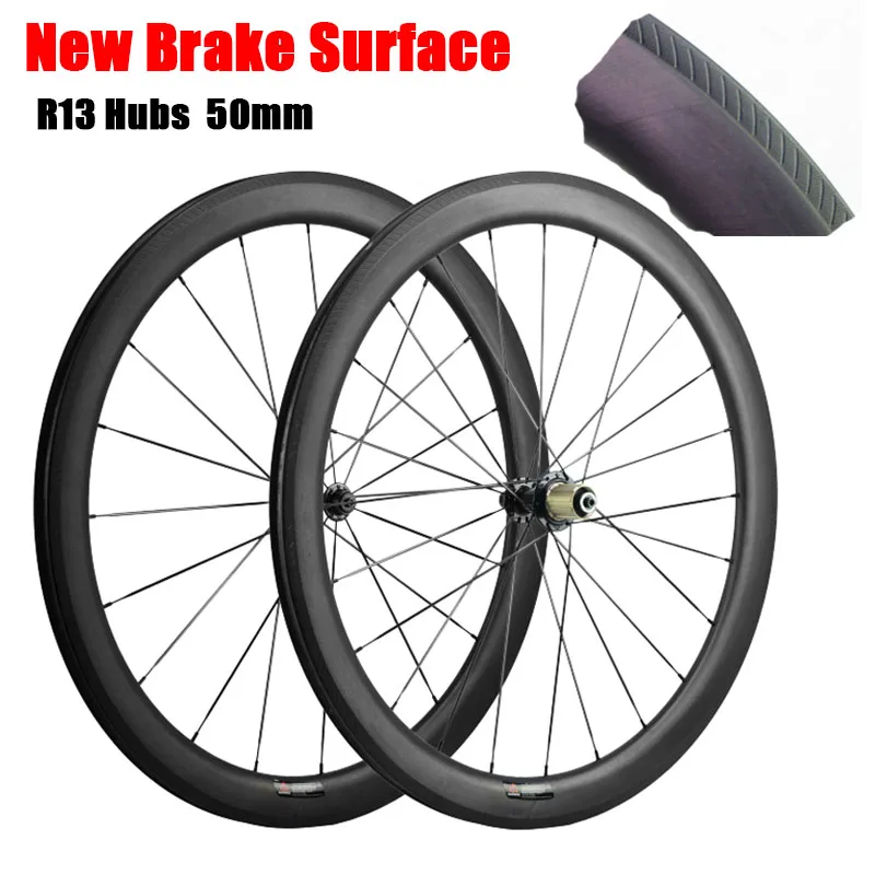 С Powerway R13 ступицы 50 мм углеродная колесная колесо колеса для дорожного велосипеда