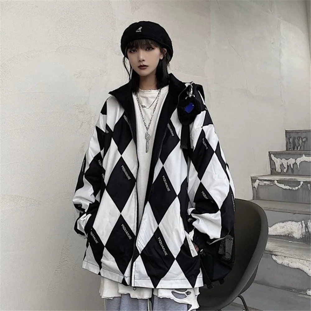 

Student Female Autumn Print Loose Hooded Spring and Autumn New Korean Loose Female Ins Spring and Summer Harajuku Style Printed