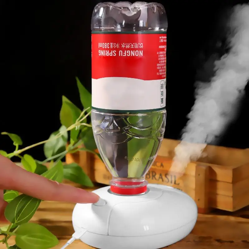 

USB Portable Air Humidifier Bottle Aroma Diffuser LED Night Light Mist Maker for Home Office Humidification