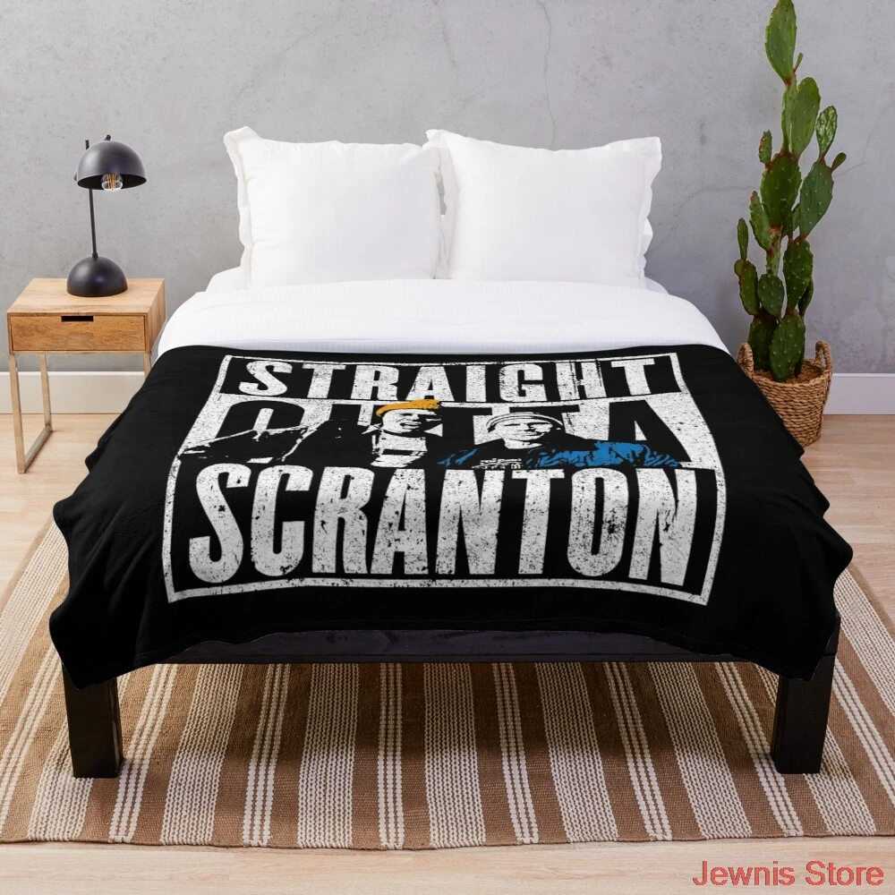 

Gerade Outta Scranton Faul Scranton Decke decke abdeckung, warme dekoration, bett und sofa, für männer und frauen