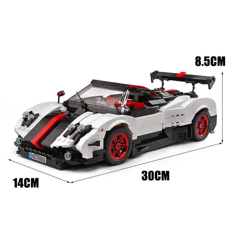 Пресс-форма для KING 23002 автомобили Pagani Мпц Скорость комплект гоночных автомобилей