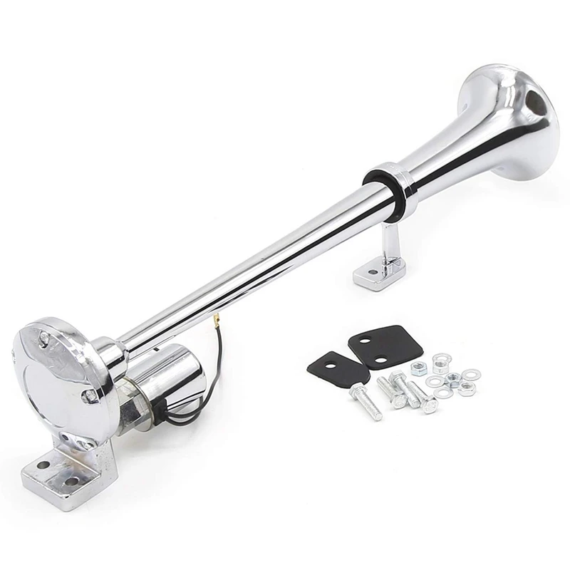 1 шт. очень громкий хромированный клаксон 45 мм Автомобильный катер поезд 12 В/24 В