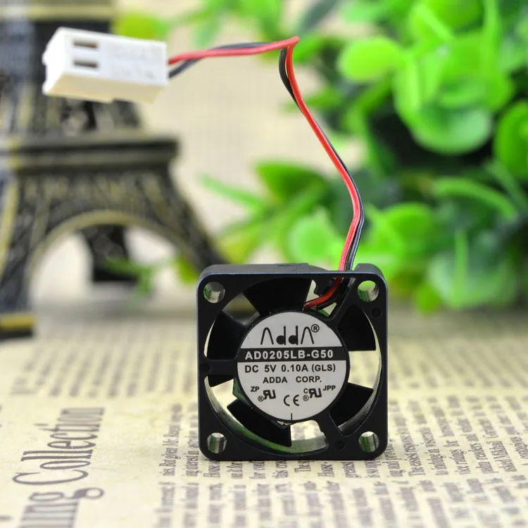 Оригинал для ADDA 2510 вентилятор 2 5 см двойной шарикоподшипник 5V0.10A большой объем