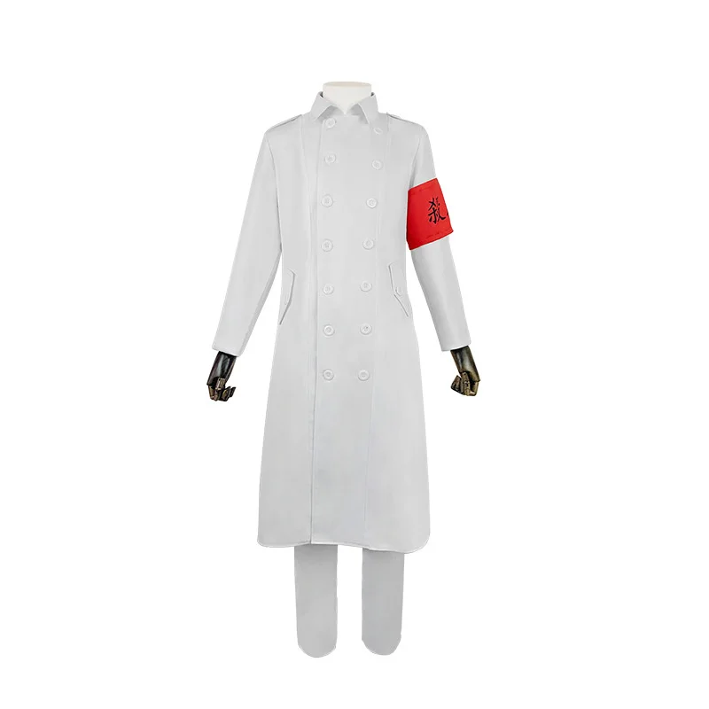 Костюм для косплея Токийские мстители белый Тренч штаны повязка на руку униформа