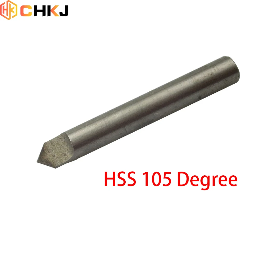 CHKJ HSS 105 градусов слесарные Аксессуары Инструмент спиральные сверла для 368A 339C