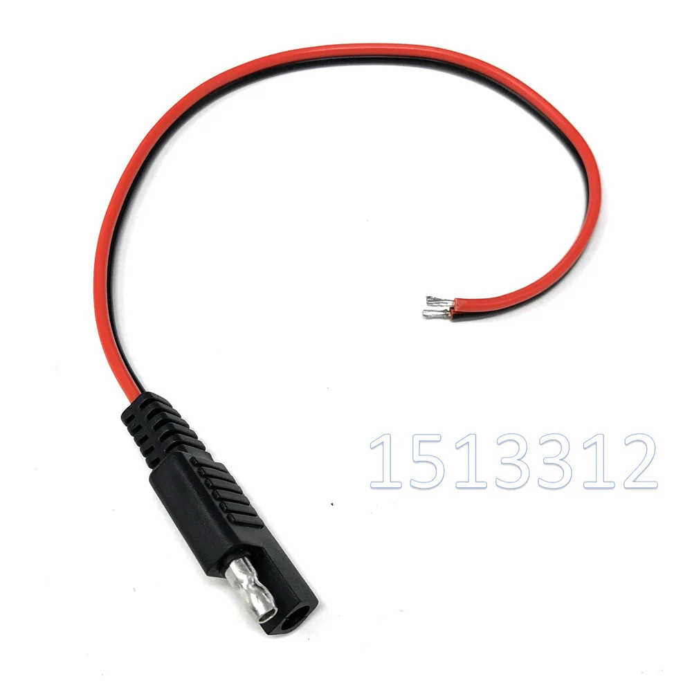 DIY 5 шт. SAE Power автомобильный Удлинительный кабель 18AWG 30 см 2 контактный с разъемом