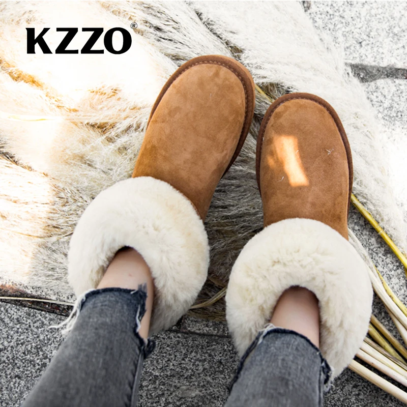 Лидер продаж Классические женские зимние сапоги до середины икры из натуральной