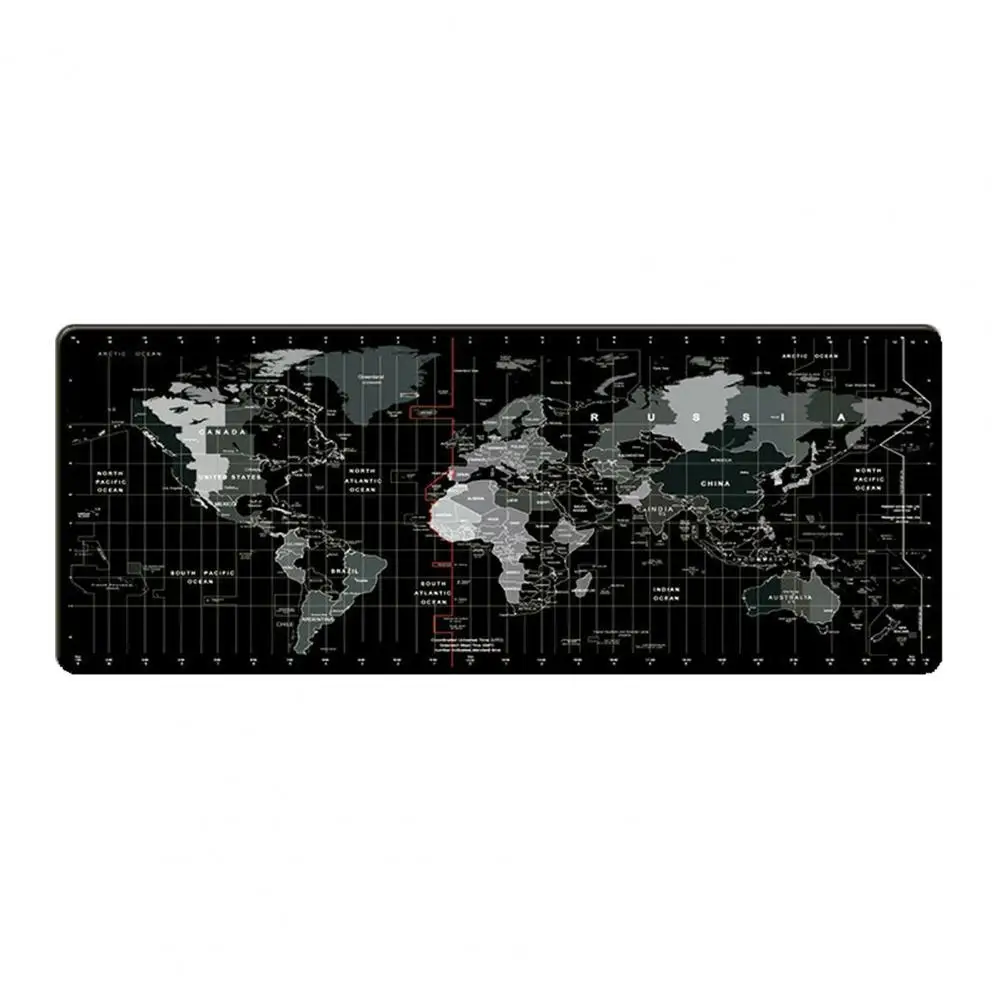 

Gaming Mouse Pad New World Map Large Mousepad Gamer Accessories Anti-slip Natural Rubber PC Computer Keyboard Desk Mat