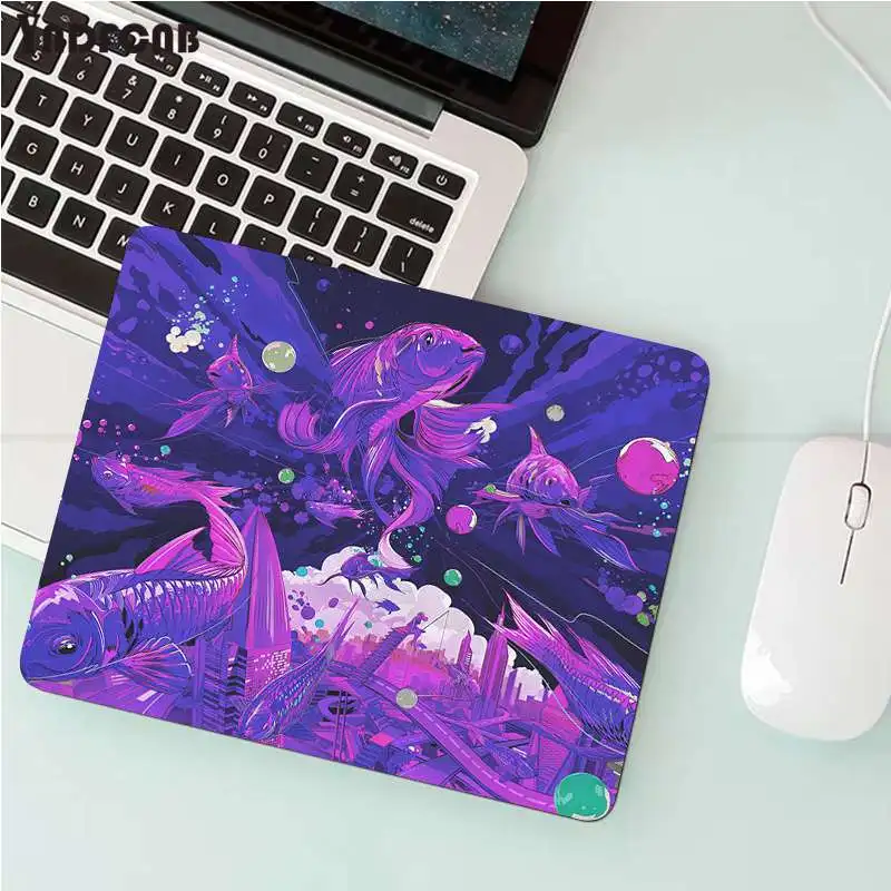 

YNDFCNB Hot Sales Abstract Art Fish Laptop Computer Mousepad for CS GO/LOL Top Selling Wholesale Gaming Pad mouse