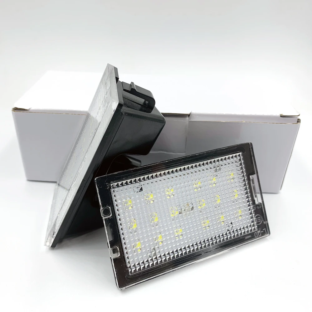 1 пара светодиодный светильник номерного знака для Land Rover Discovery Series 3/LR3 4/LR4 Freelander