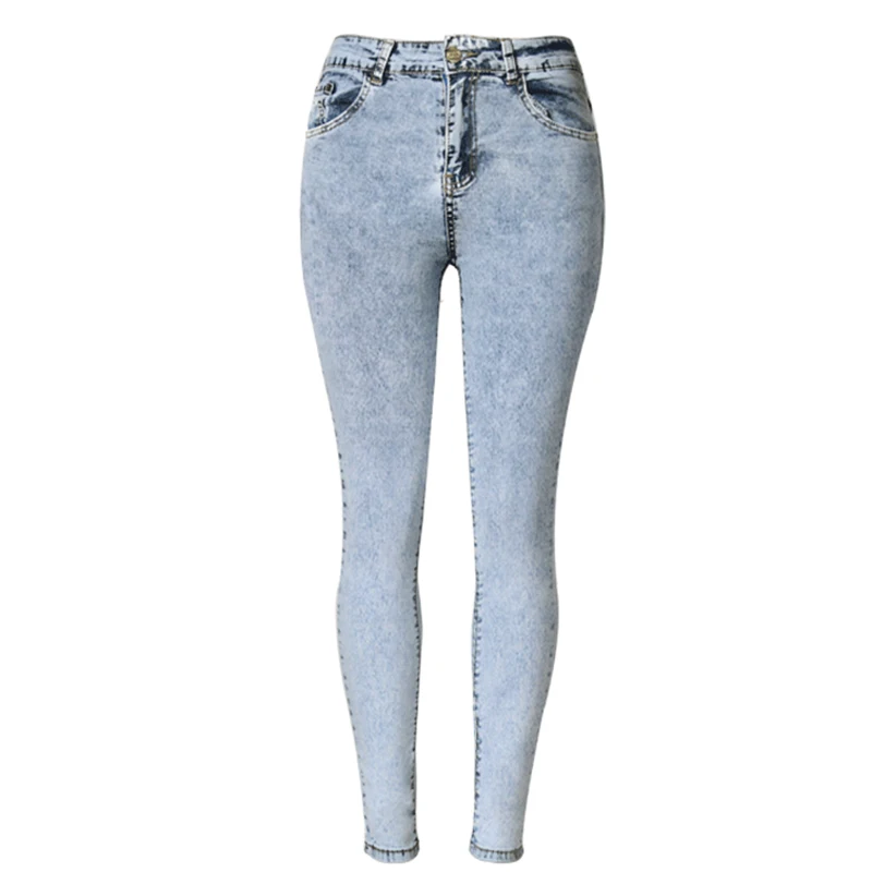 Новинка 2020 джинсы с высокой талией Женские джинсовые штаны обтягивающие женские