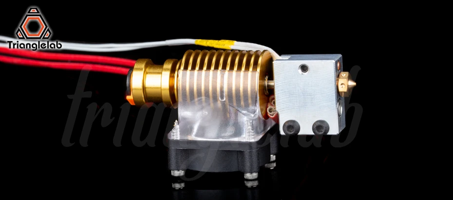 Высокое качество v6 вулкан hotend золото heatersink 12 В/24 В дистанционного Bowen печати j-головка и вентилятор охлаждения кронштейн для E3D HOTEND для PT100